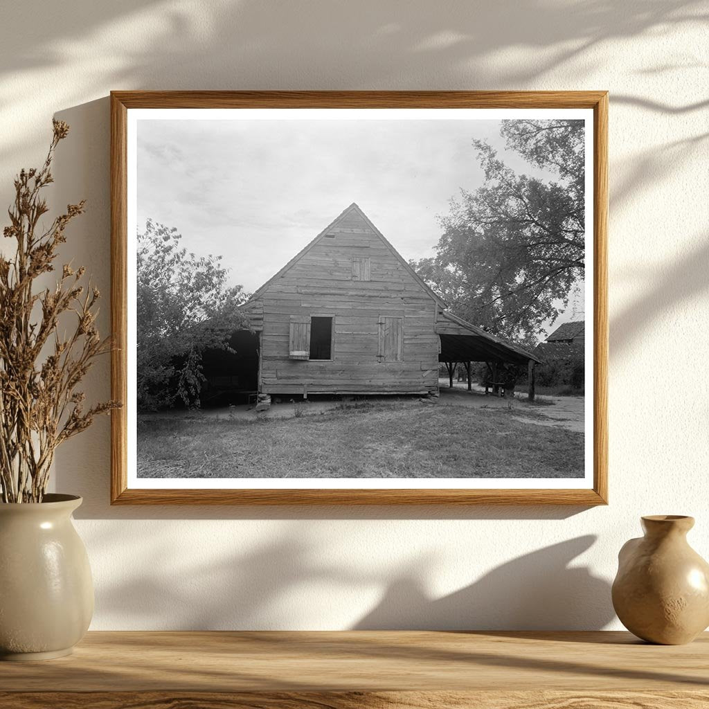 Vintage Barn Photo, Wilkes County, Georgia 20th Century