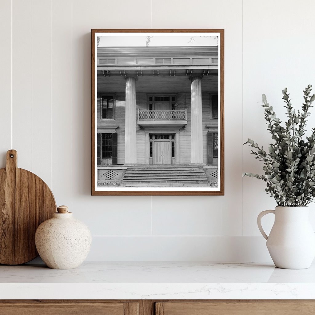 Vintage Washington GA Architecture Photo, Mid-20th Century