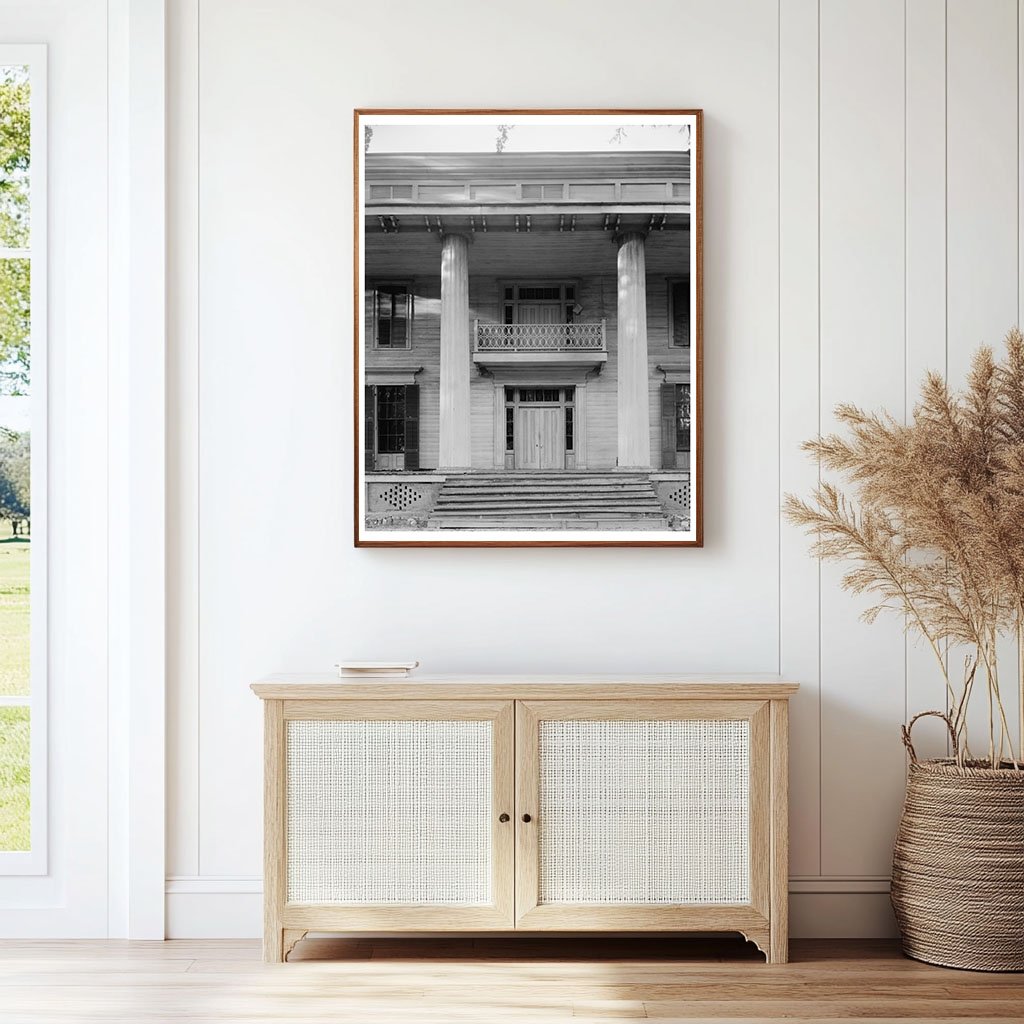 Vintage Washington GA Architecture Photo, Mid-20th Century