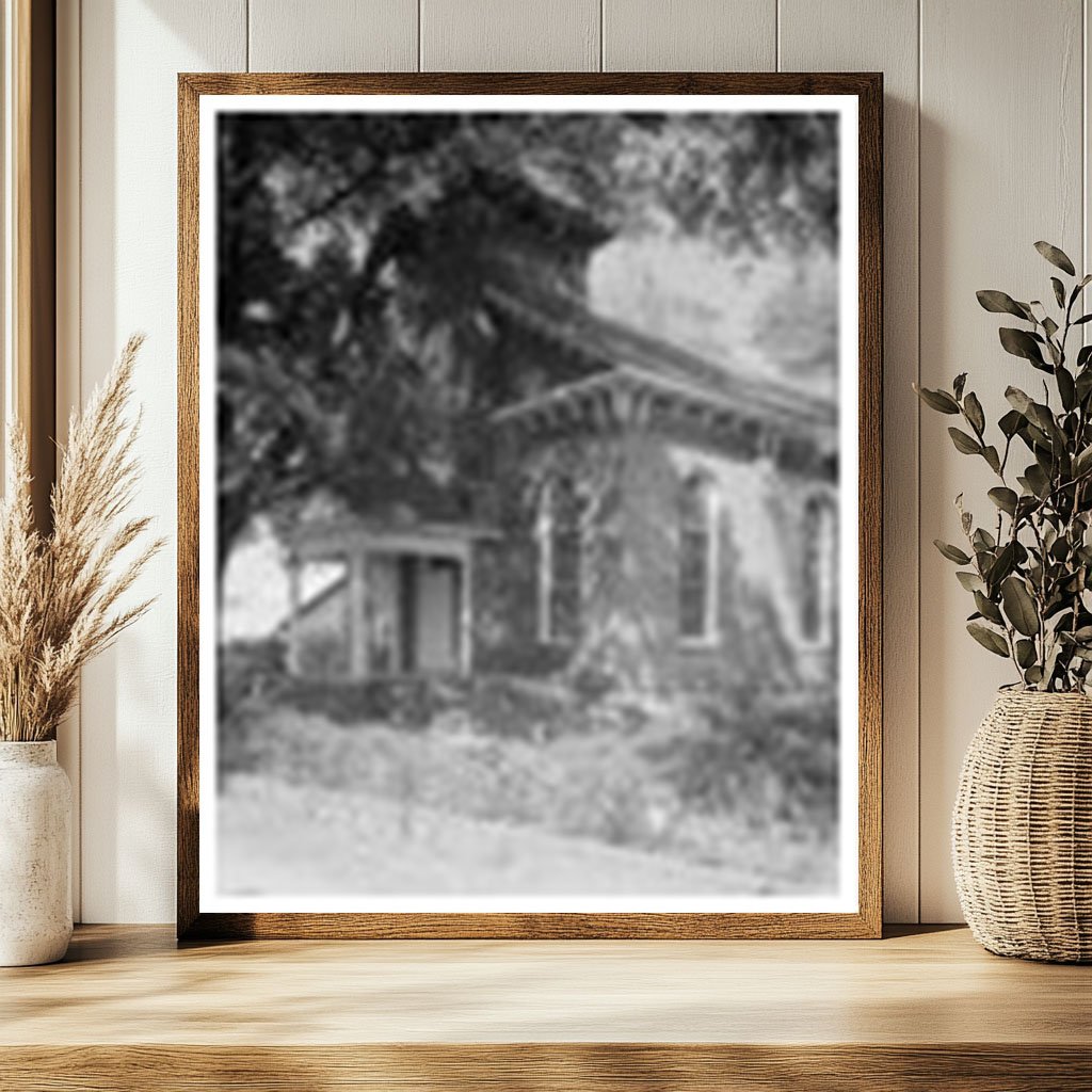 Early 1900s Church Doorway, Wilkes County, GA