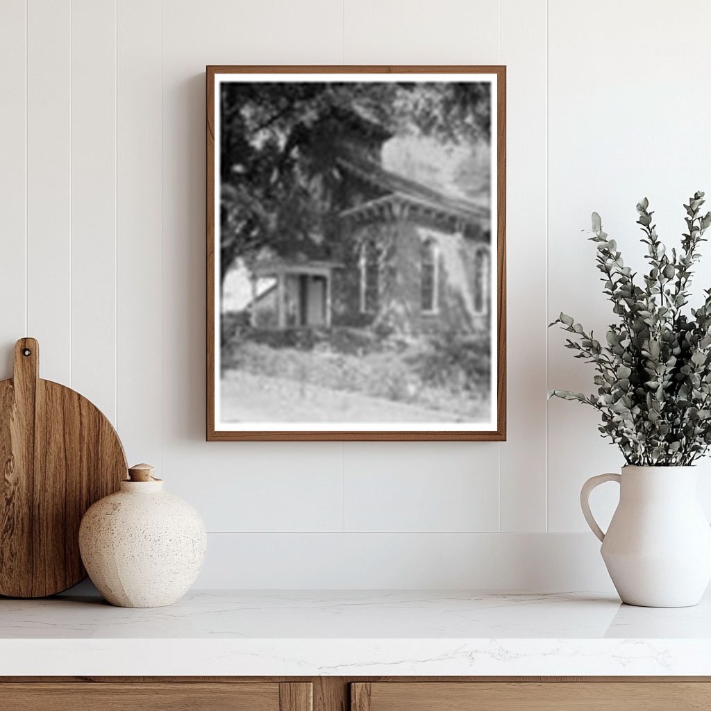 Early 1900s Church Doorway, Wilkes County, GA