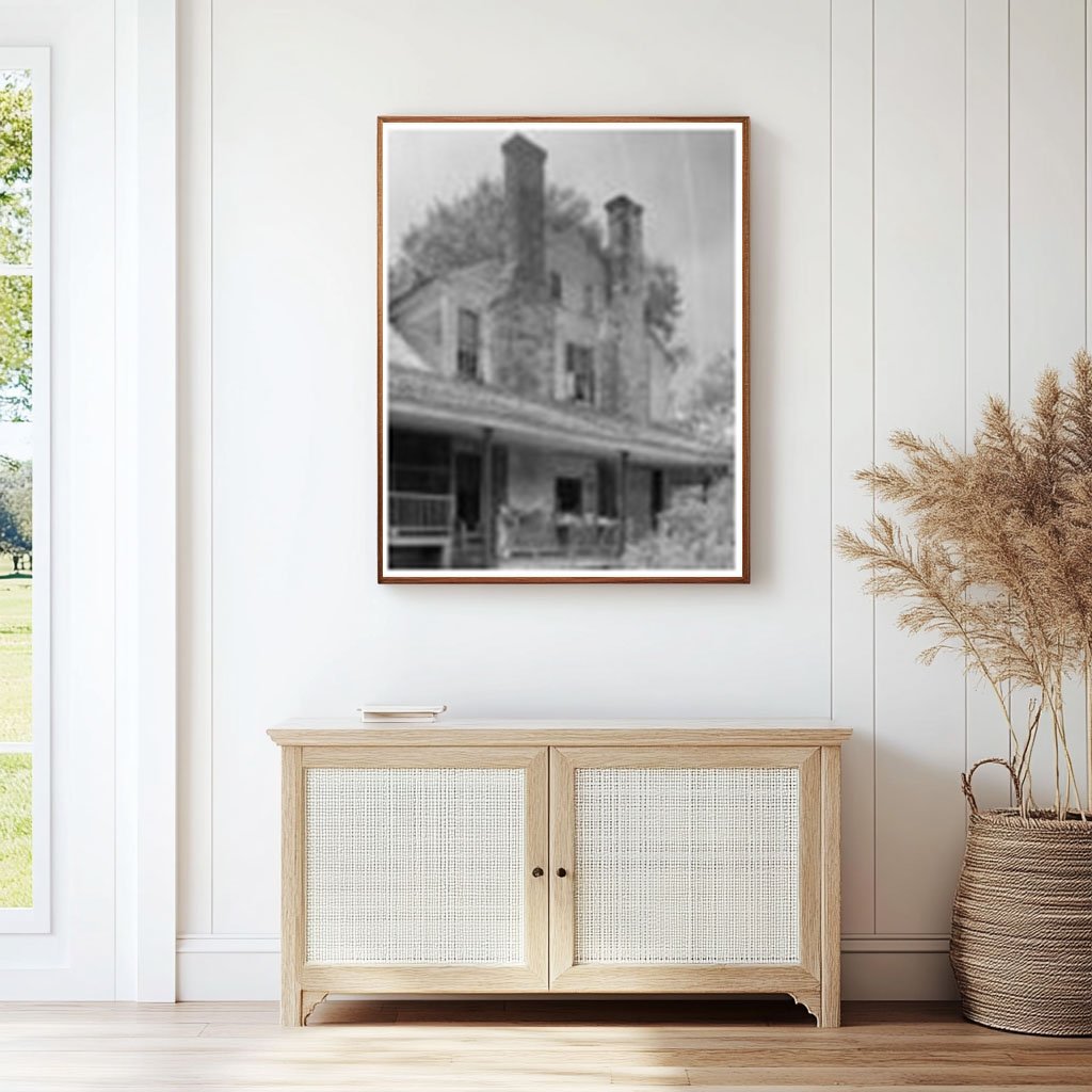 Wilkes County, GA Architecture, 20th Century Vintage Photo