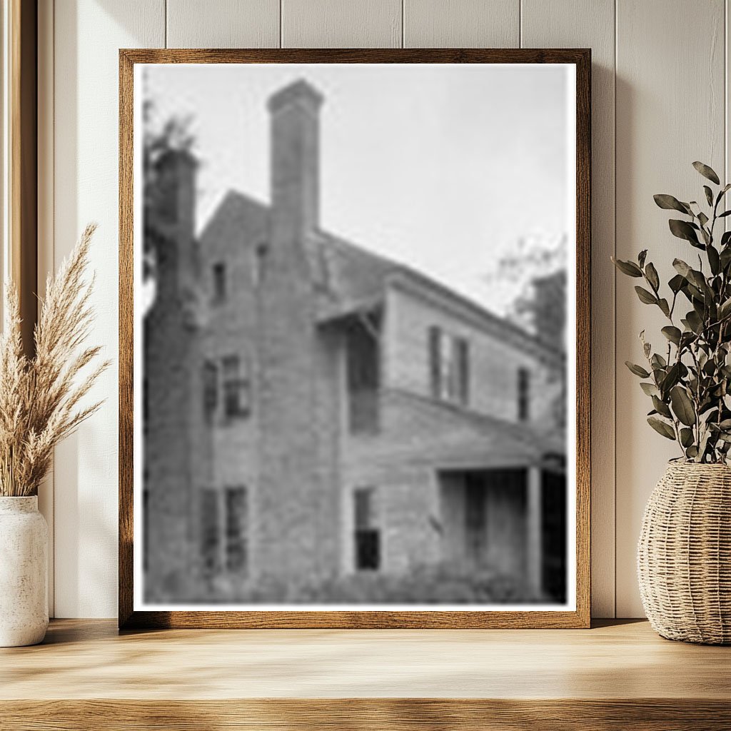 Wilkes County, GA Historic Clapboard Building Photo 1900s