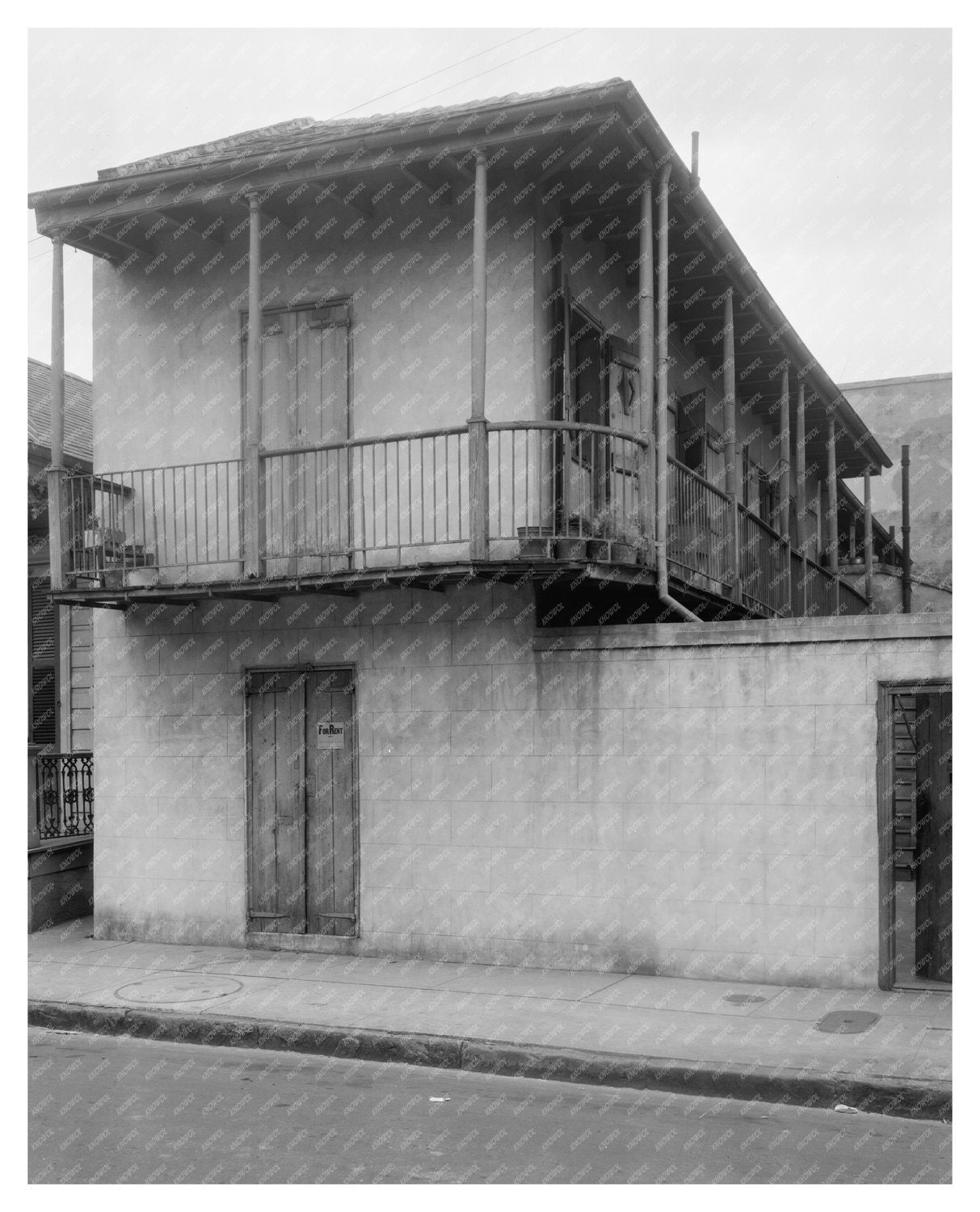 Historic New Orleans Dwelling Photo, 20th Century