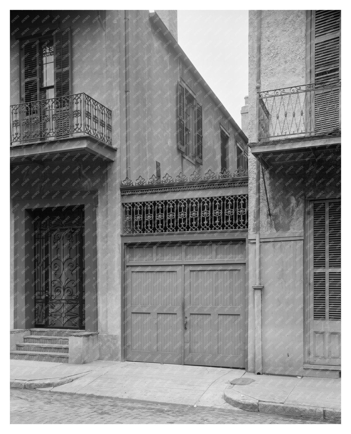 Ironwork Detail, New Orleans, Louisiana, Early 1900s