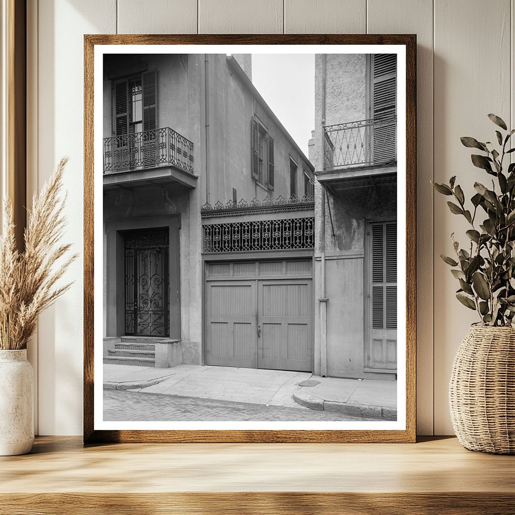 Ironwork Detail, New Orleans, Louisiana, Early 1900s