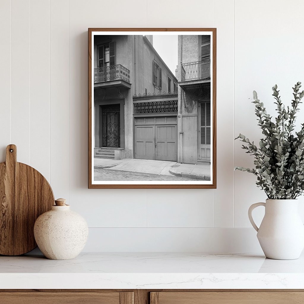 Ironwork Detail, New Orleans, Louisiana, Early 1900s