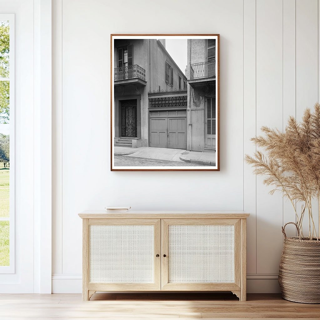 Ironwork Detail, New Orleans, Louisiana, Early 1900s