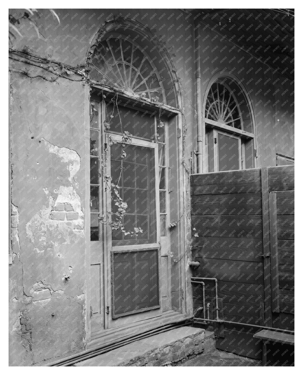 Historic New Orleans Architecture Doors, 20th Century