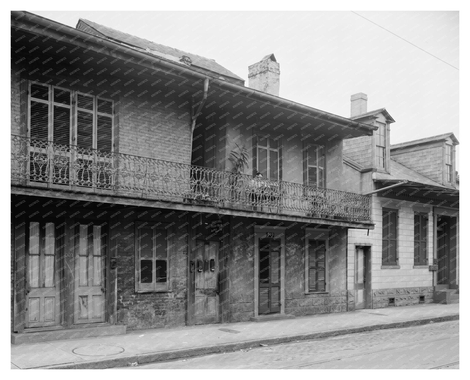 New Orleans Architecture Study, Louisiana, 20th Century
