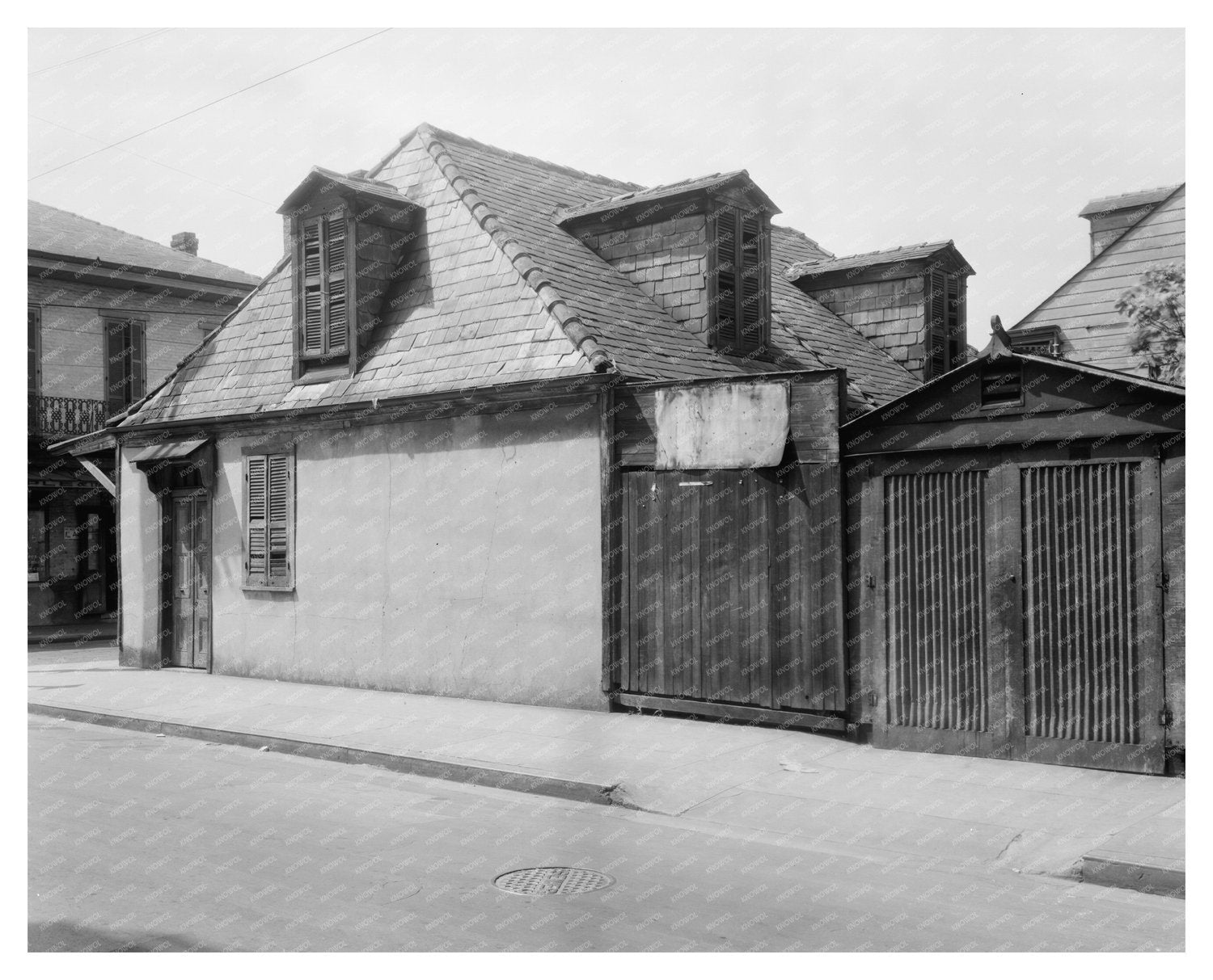 John LaFittes Blacksmith Shop, New Orleans, 1800