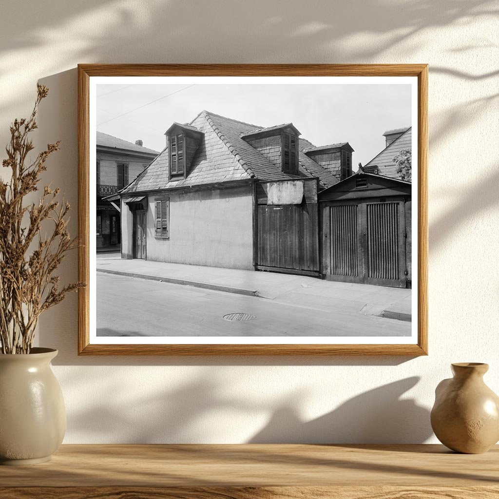 John LaFittes Blacksmith Shop, New Orleans, 1800