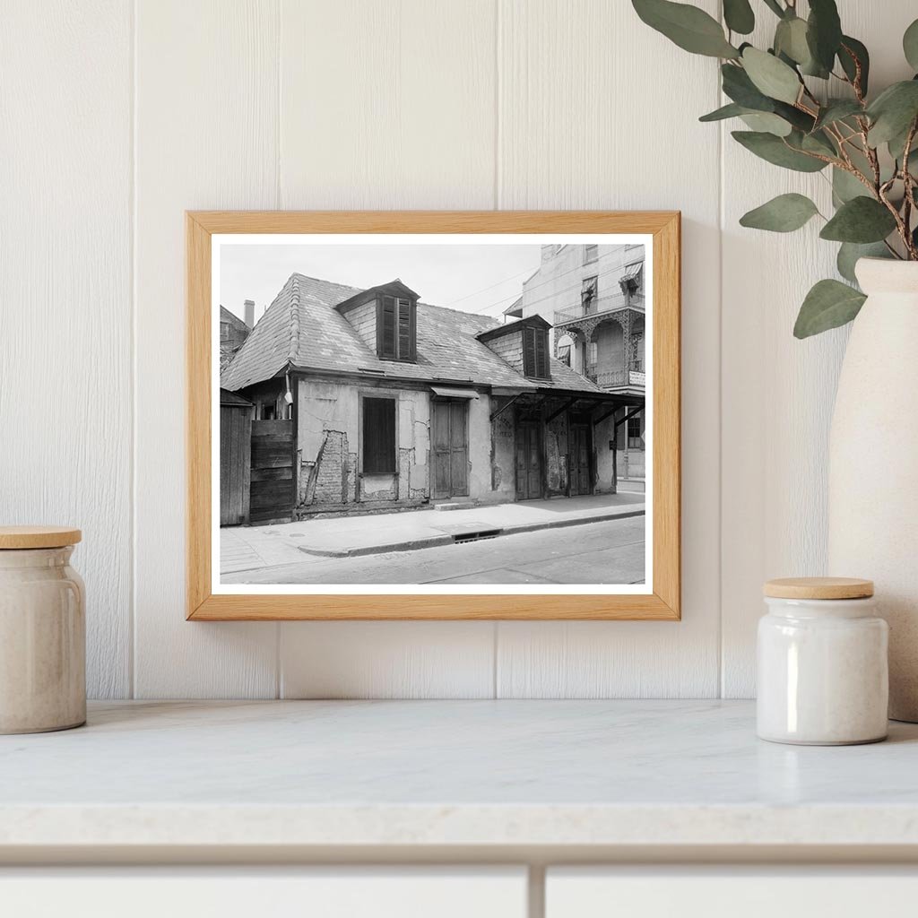 New Orleans Historic Building Photo, Louisiana 1800