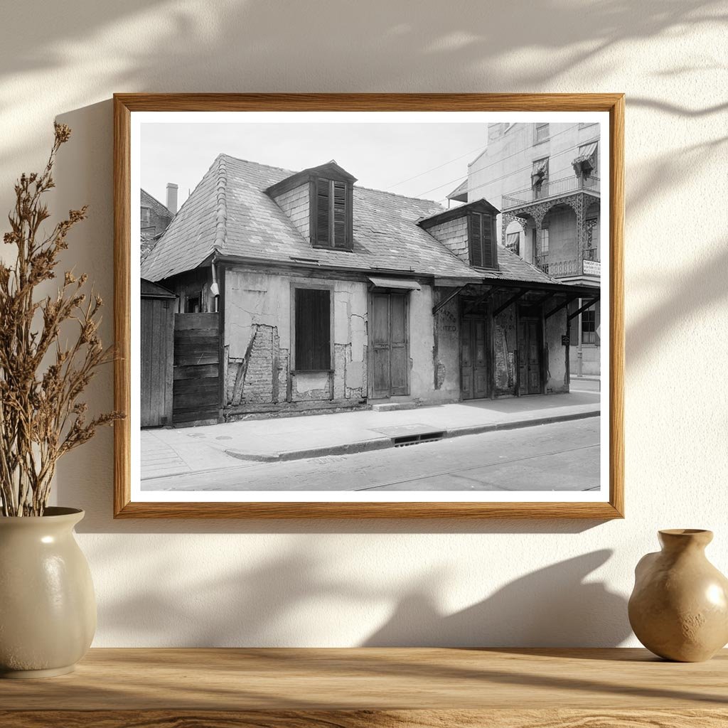 New Orleans Historic Building Photo, Louisiana 1800