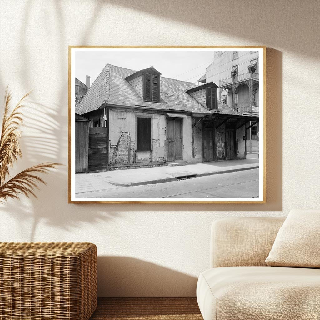 New Orleans Historic Building Photo, Louisiana 1800