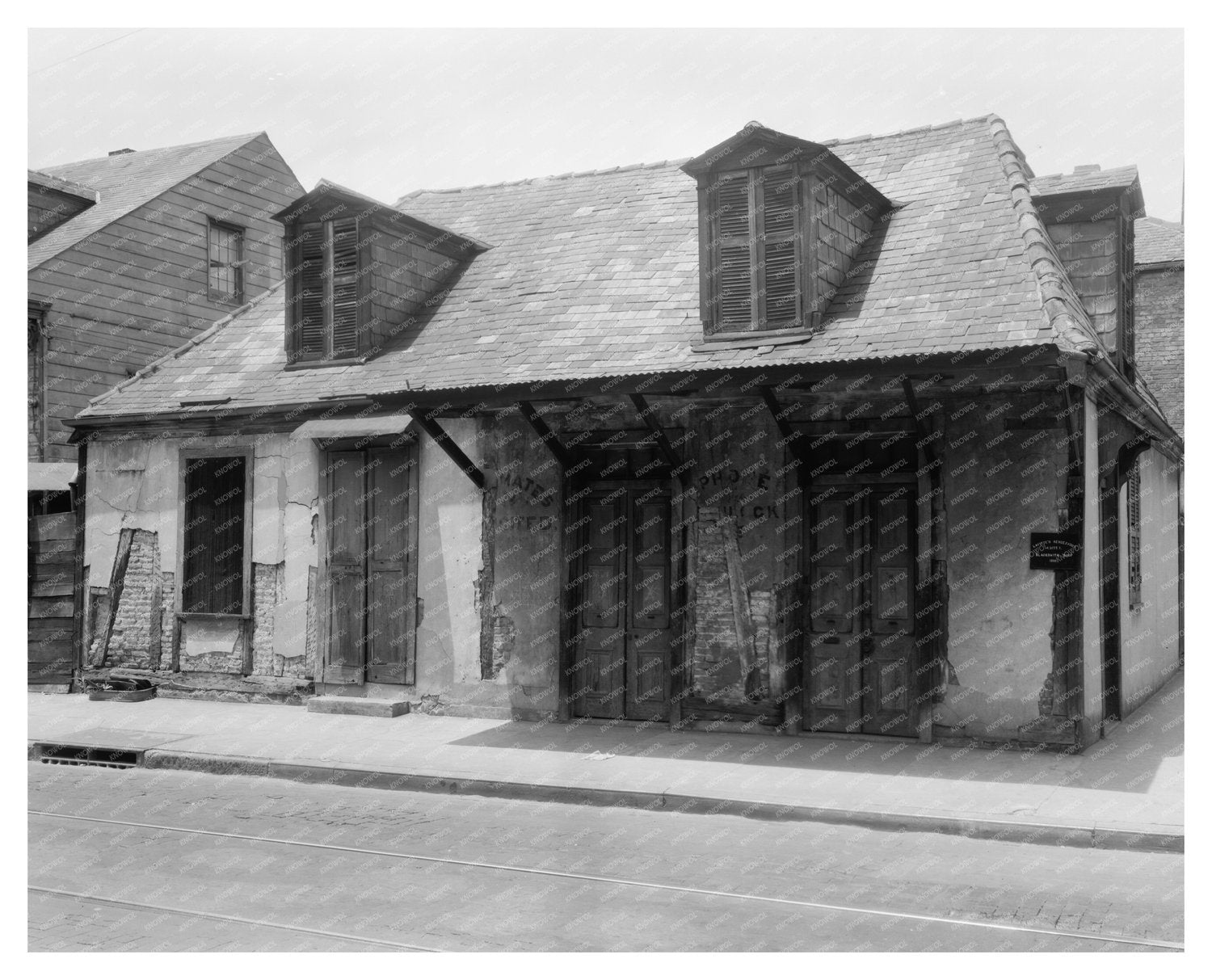 1800 Orleans Parish Architecture, New Orleans, Louisiana
