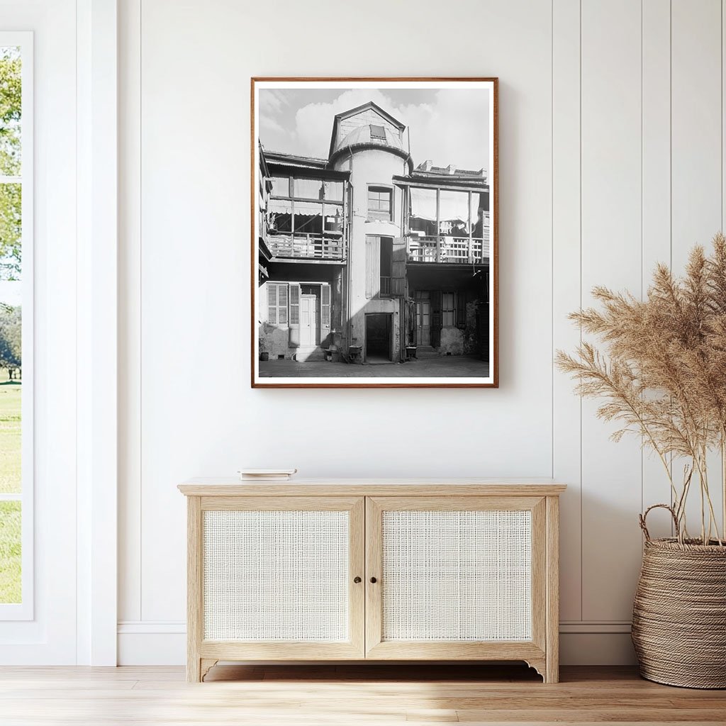 New Orleans Architecture Photo, Louisiana 1953