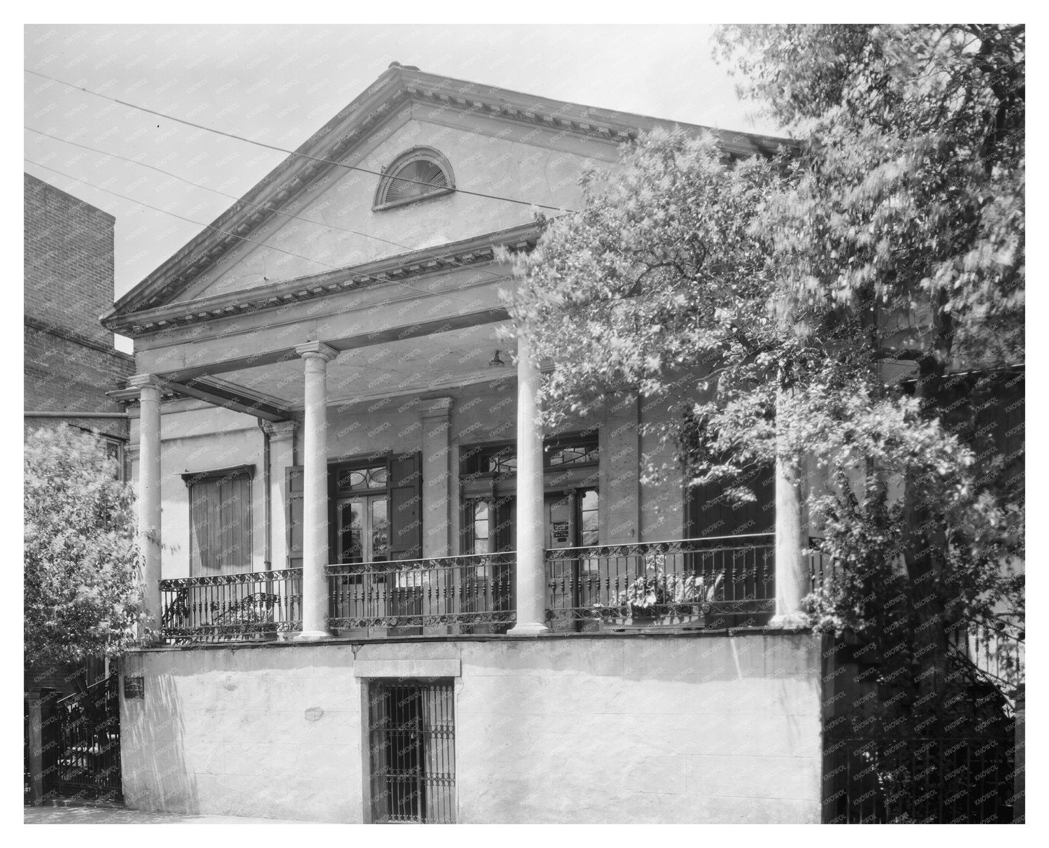 Beauregard House, New Orleans, Louisiana, 1826