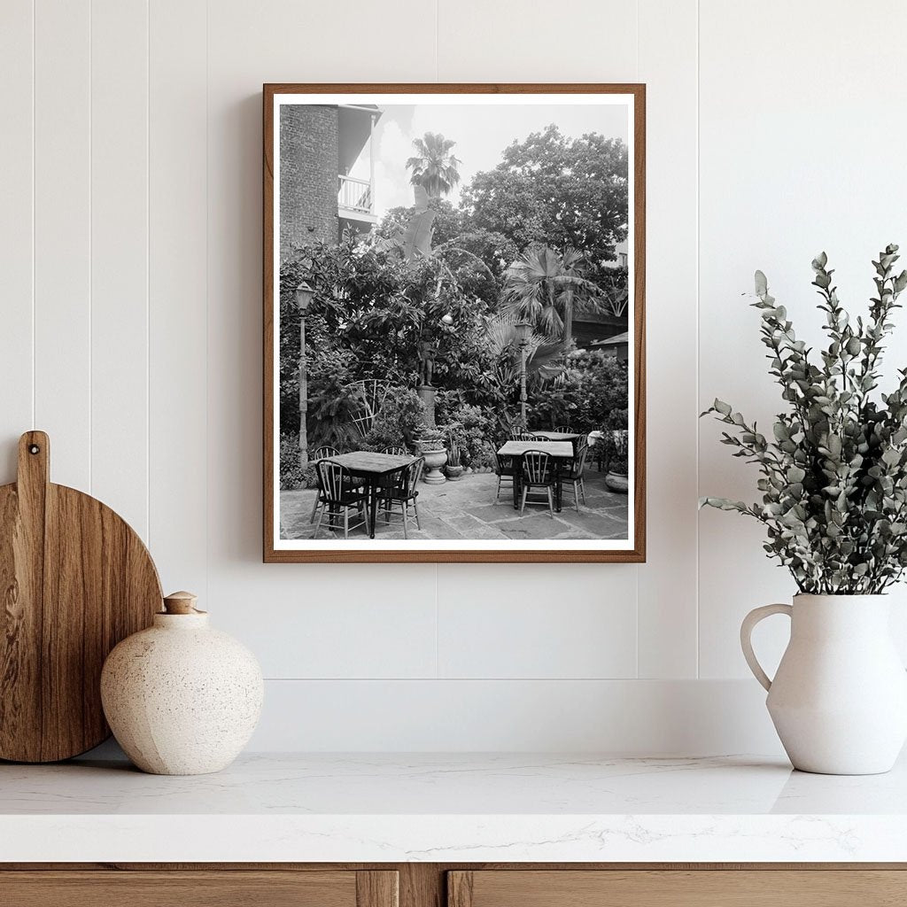 Broussards Patio, New Orleans 20th Century Historic Photo