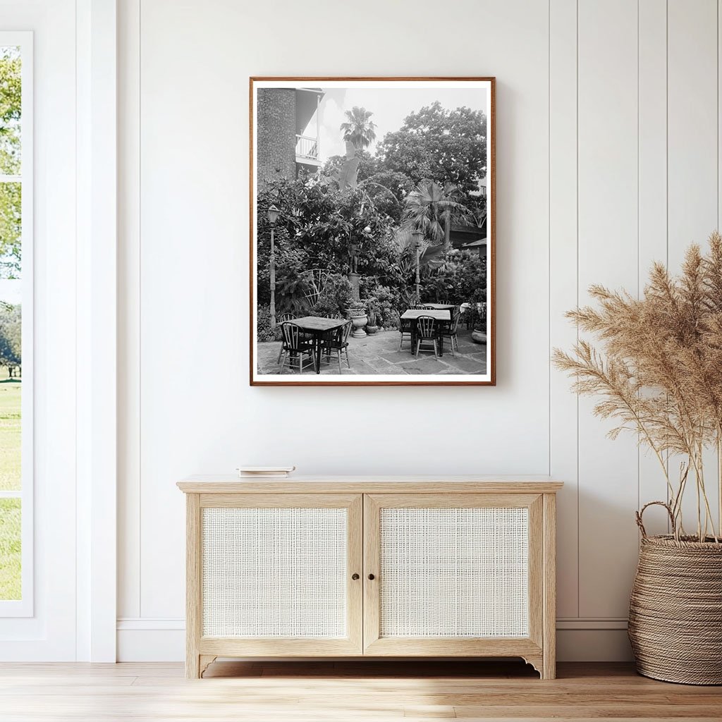 Broussards Patio, New Orleans 20th Century Historic Photo