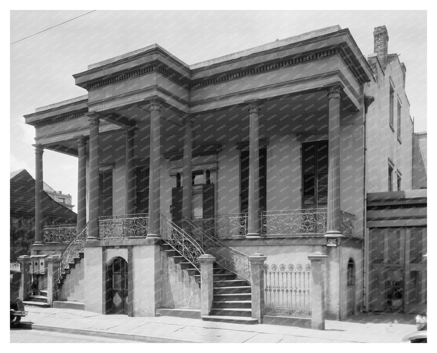 Historic Mansion in New Orleans, LA, 1851
