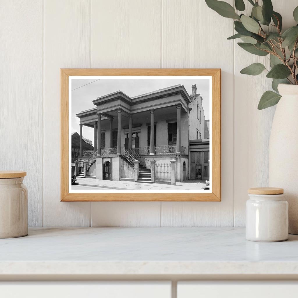Historic Mansion in New Orleans, LA, 1851