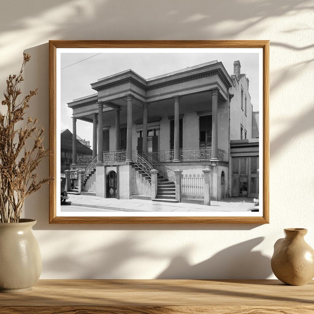 Historic Mansion in New Orleans, LA, 1851