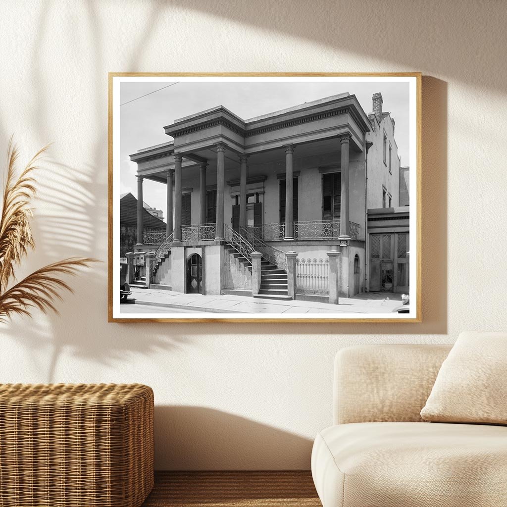 Historic Mansion in New Orleans, LA, 1851