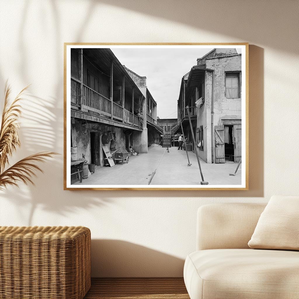 New Orleans Alleyway Architecture, Orleans Parish 20th Centu