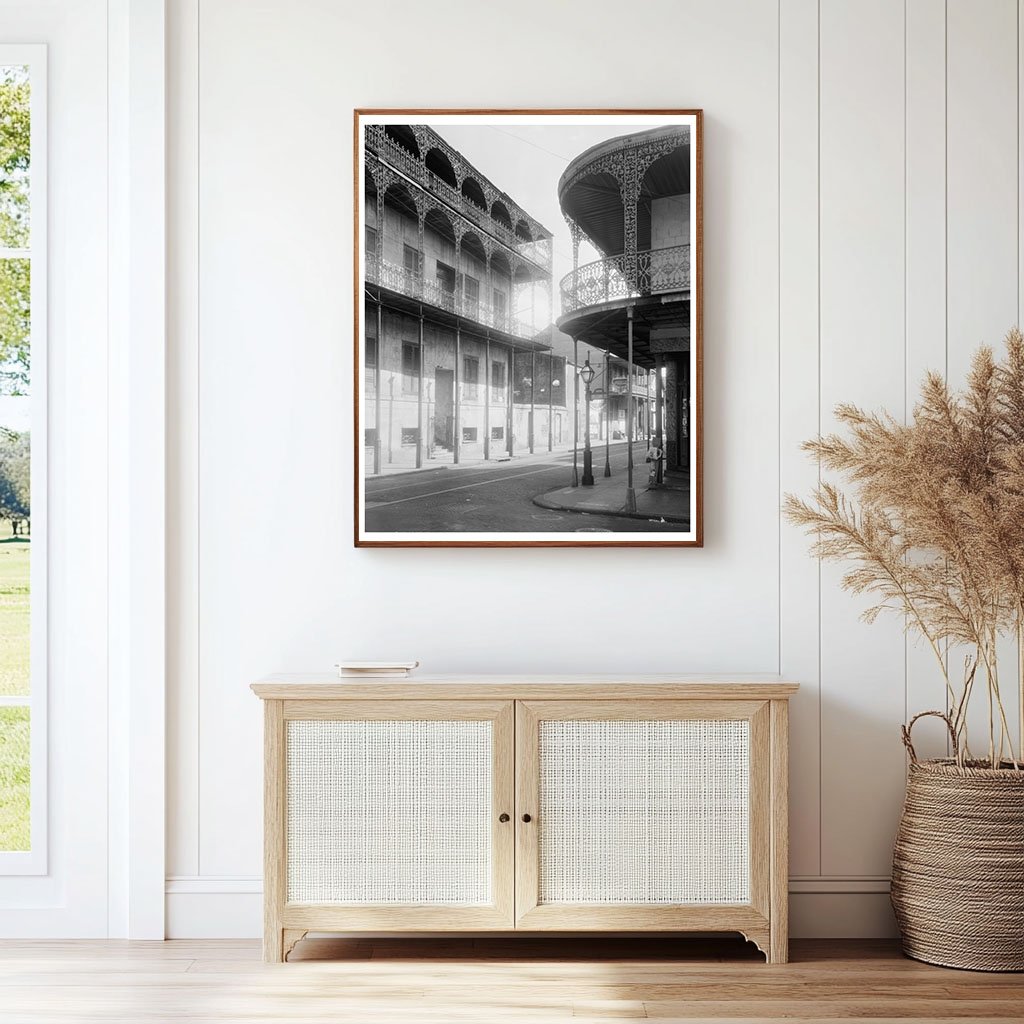 House of the Turk, New Orleans 1835: Historic Photo