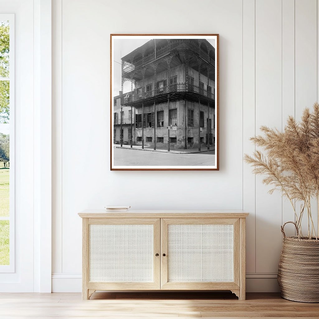 House of the Turk, New Orleans, LA, 1835 Vintage Photo