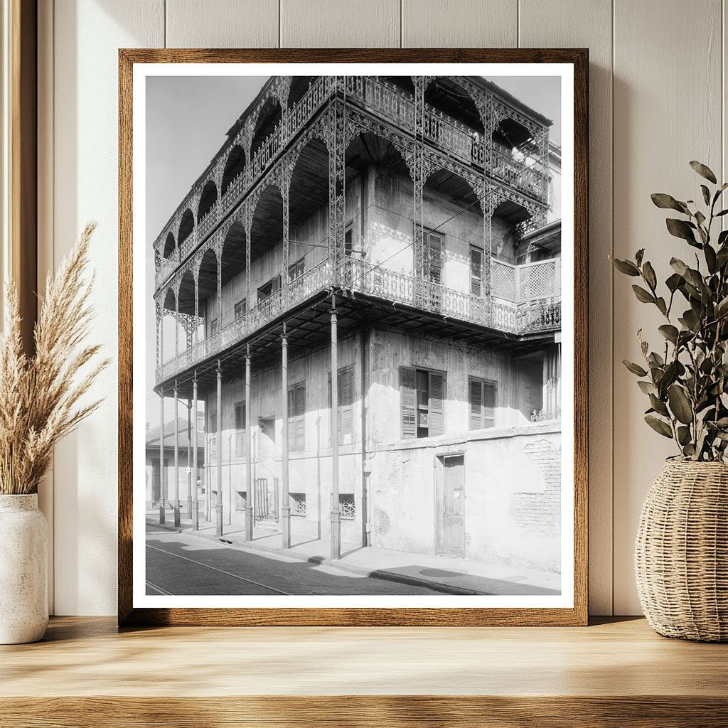 House of the Turk, New Orleans 1835: Historic Architecture