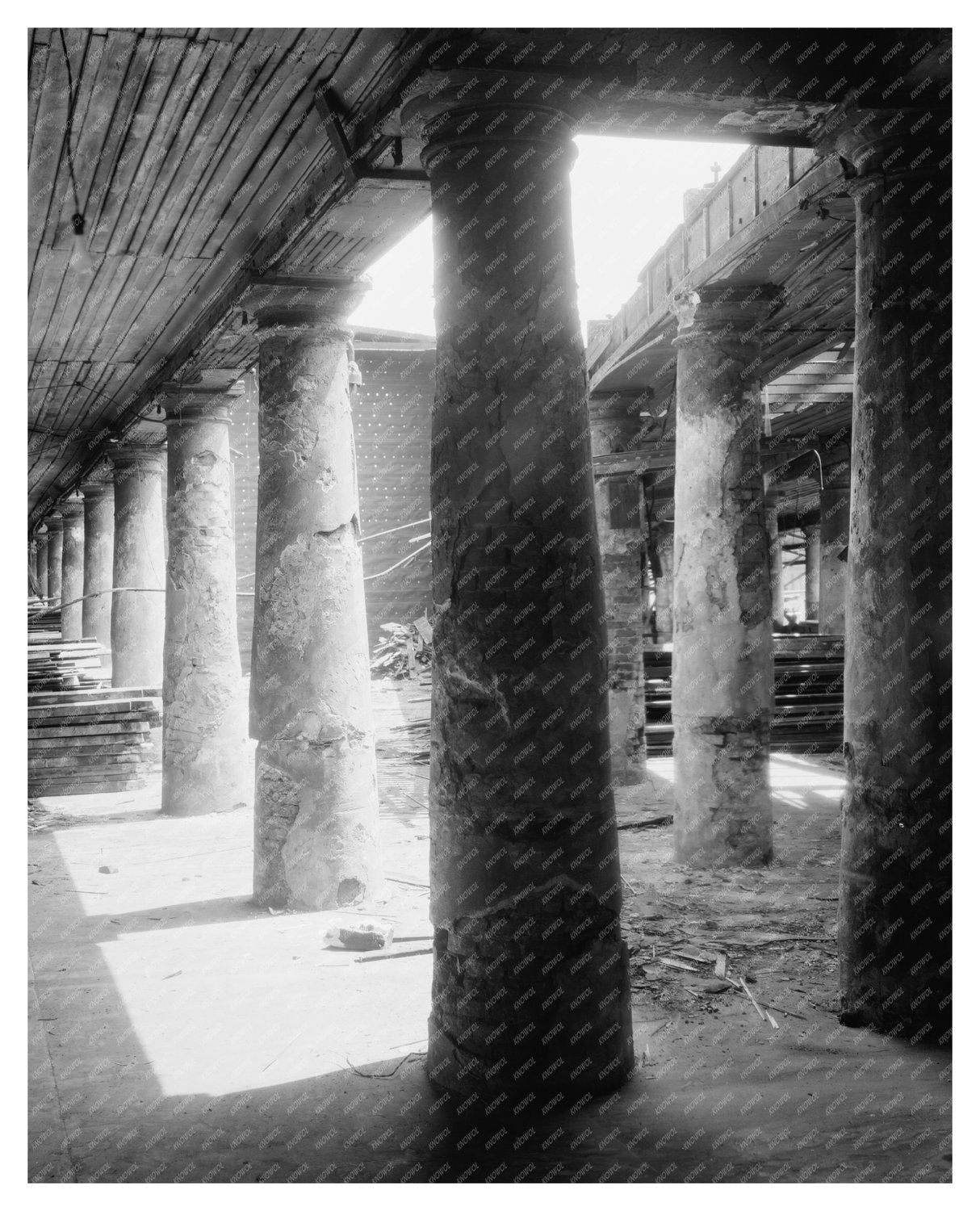 Vintage New Orleans Architecture Photo - Louisiana 1930s