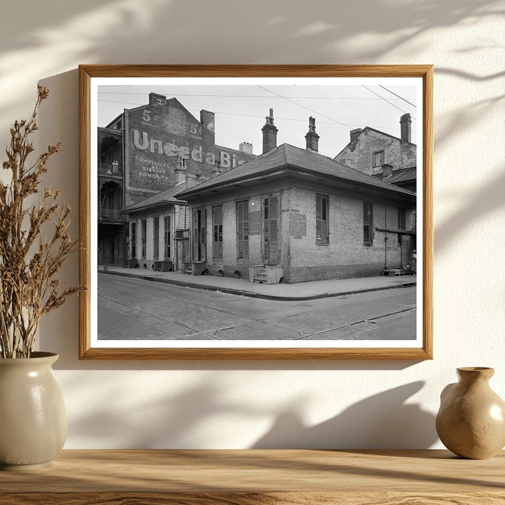 Early 20th Century New Orleans Street Scene, Louisiana