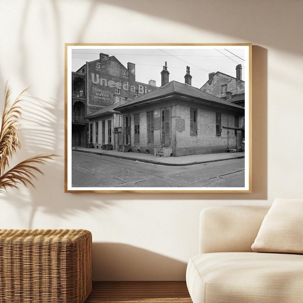 Early 20th Century New Orleans Street Scene, Louisiana