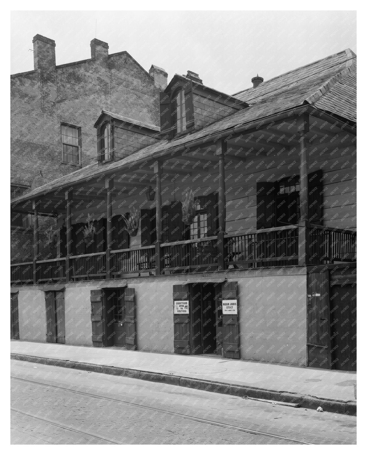 Historic 1788 Building in New Orleans, Louisiana