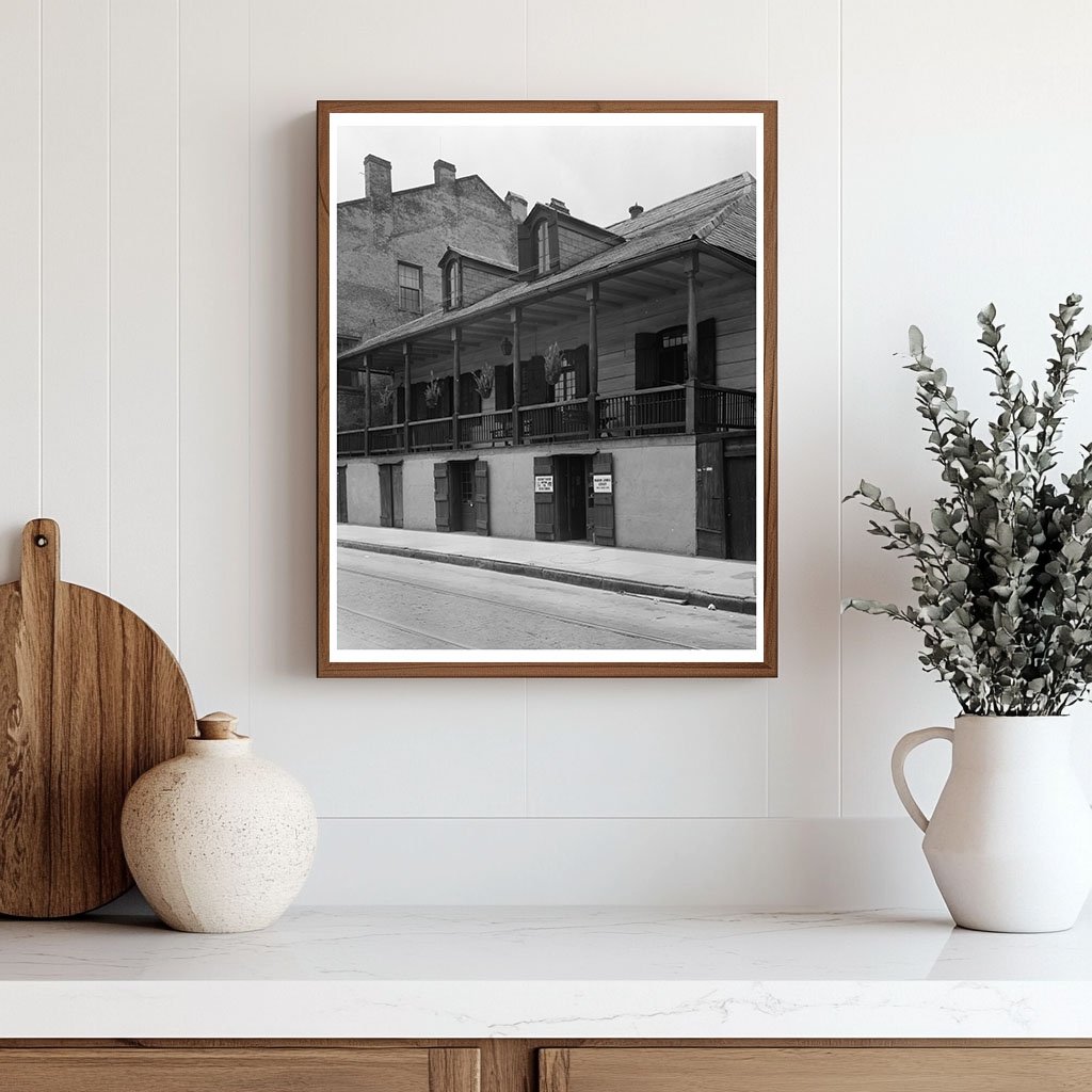 Historic 1788 Building in New Orleans, Louisiana