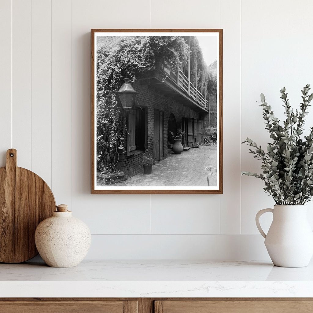 Historic New Orleans Building, Louisiana 1788 Photo