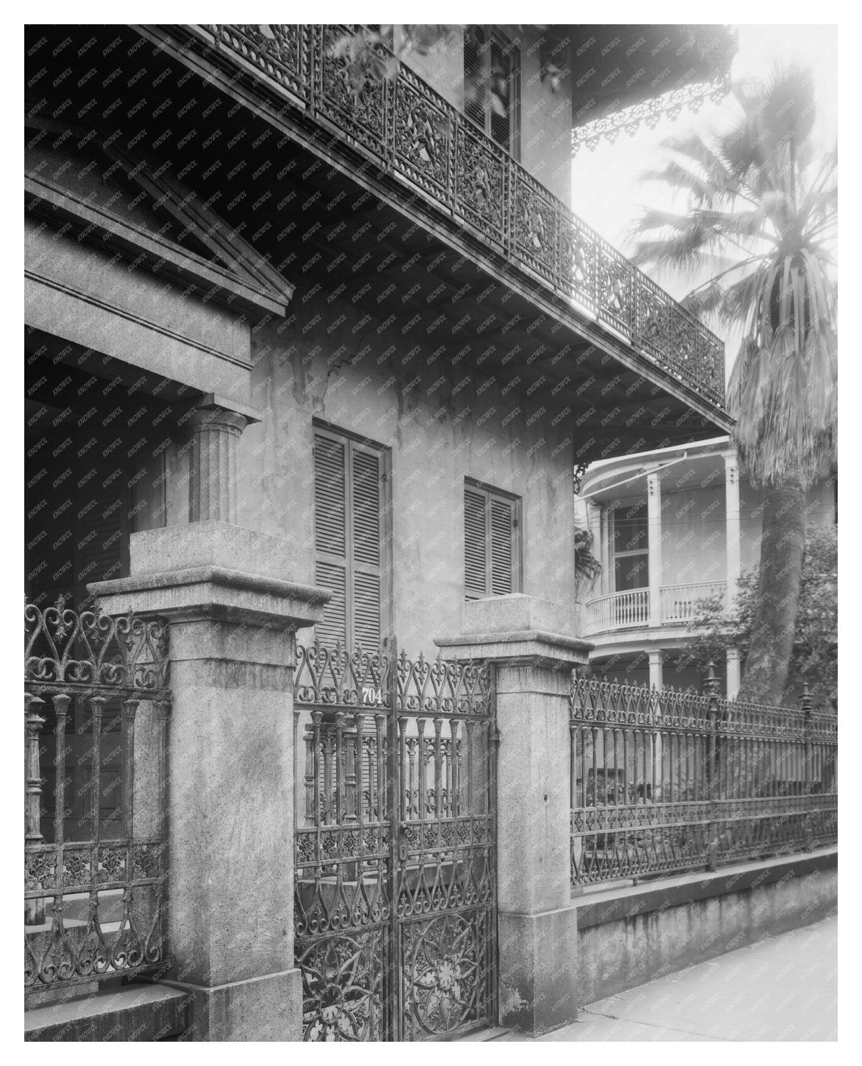New Orleans Historic Building Photo, 1856