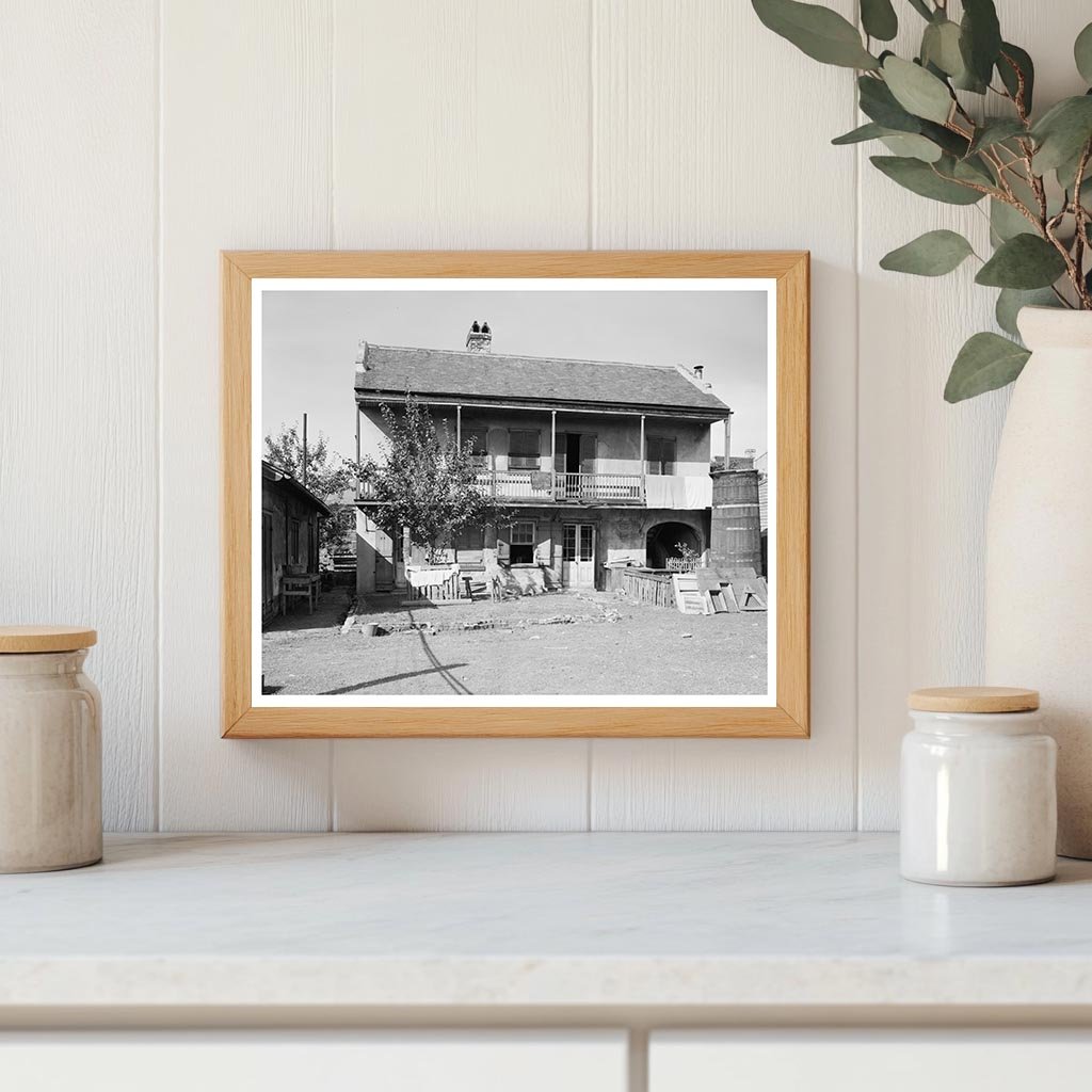 New Orleans Architecture: Vintage House Photo, 20th Century