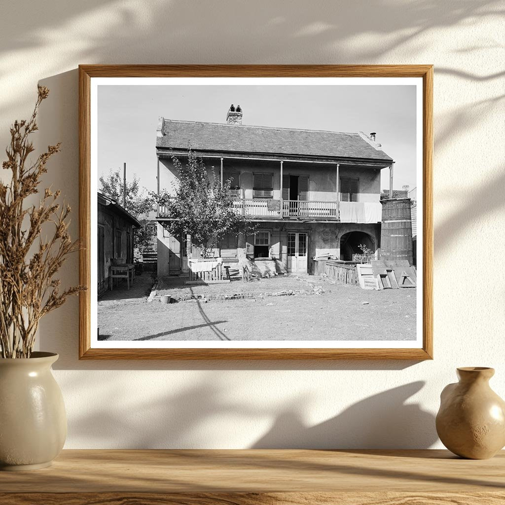 New Orleans Architecture: Vintage House Photo, 20th Century