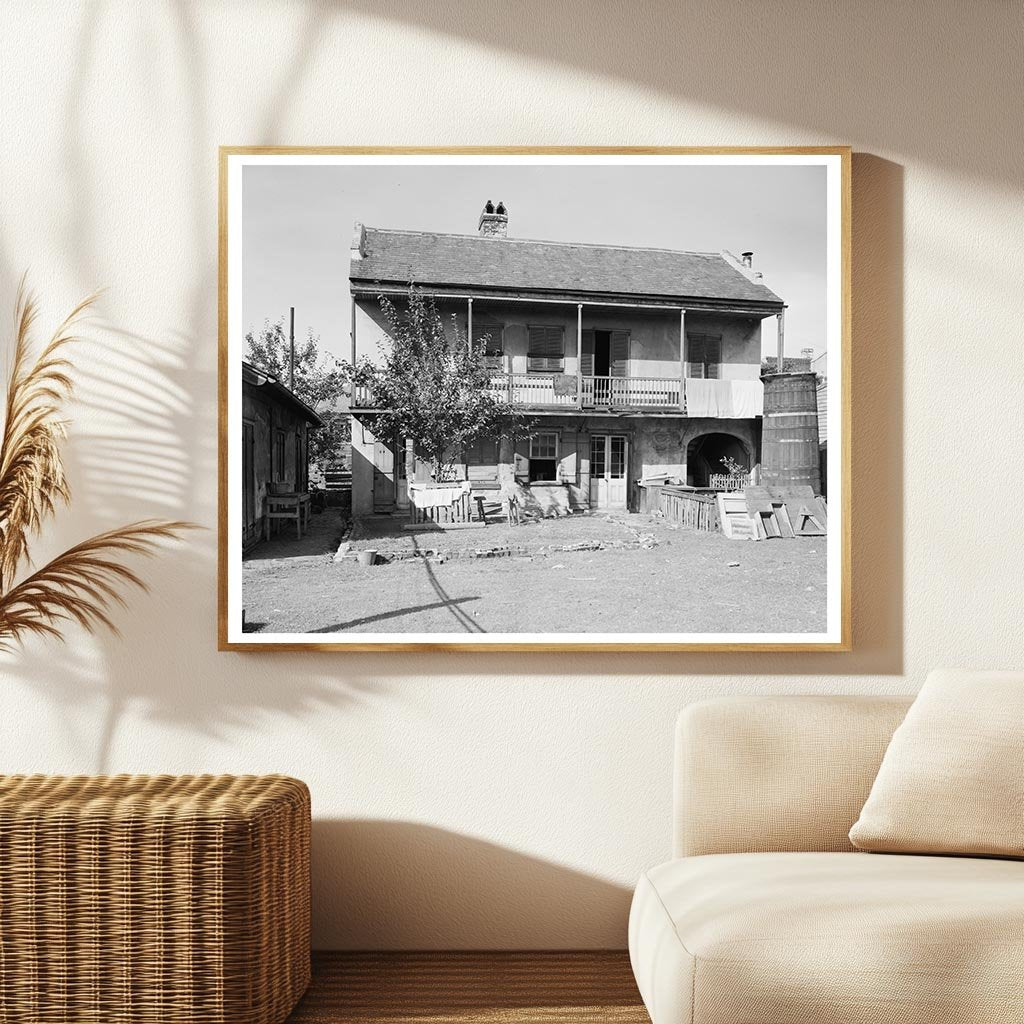 New Orleans Architecture: Vintage House Photo, 20th Century