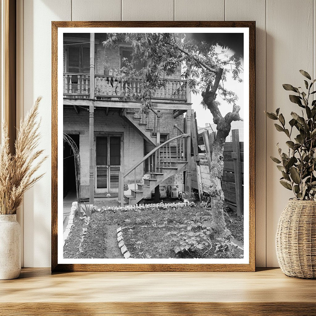 Vintage Balcony Detail New Orleans, Louisiana, 20th Century