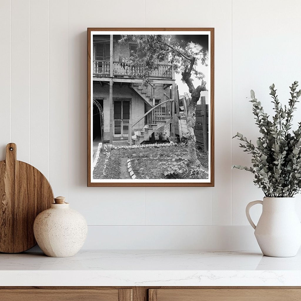 Vintage Balcony Detail New Orleans, Louisiana, 20th Century