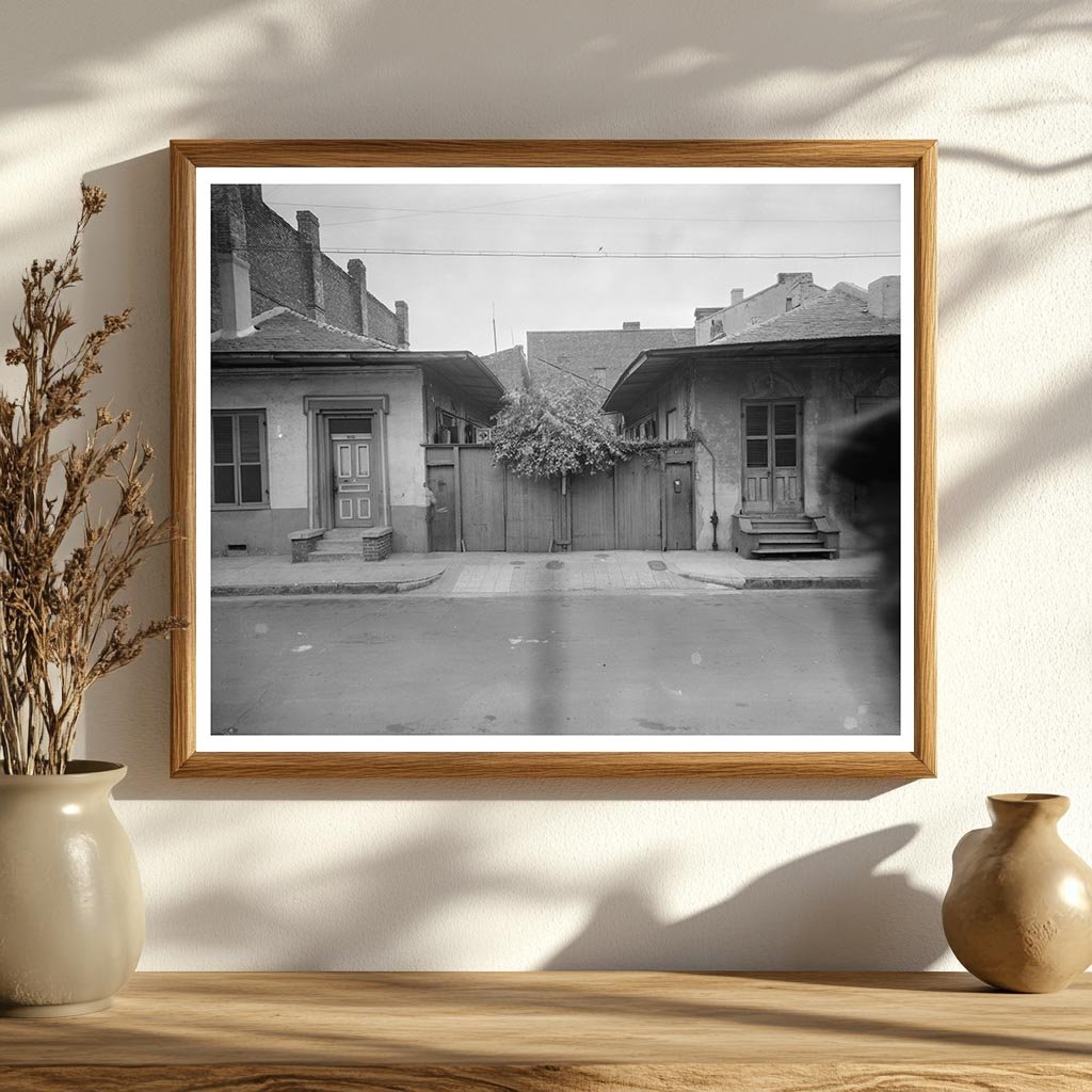 New Orleans Architectural Detail Photograph, 1953
