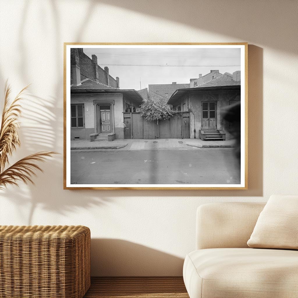 New Orleans Architectural Detail Photograph, 1953