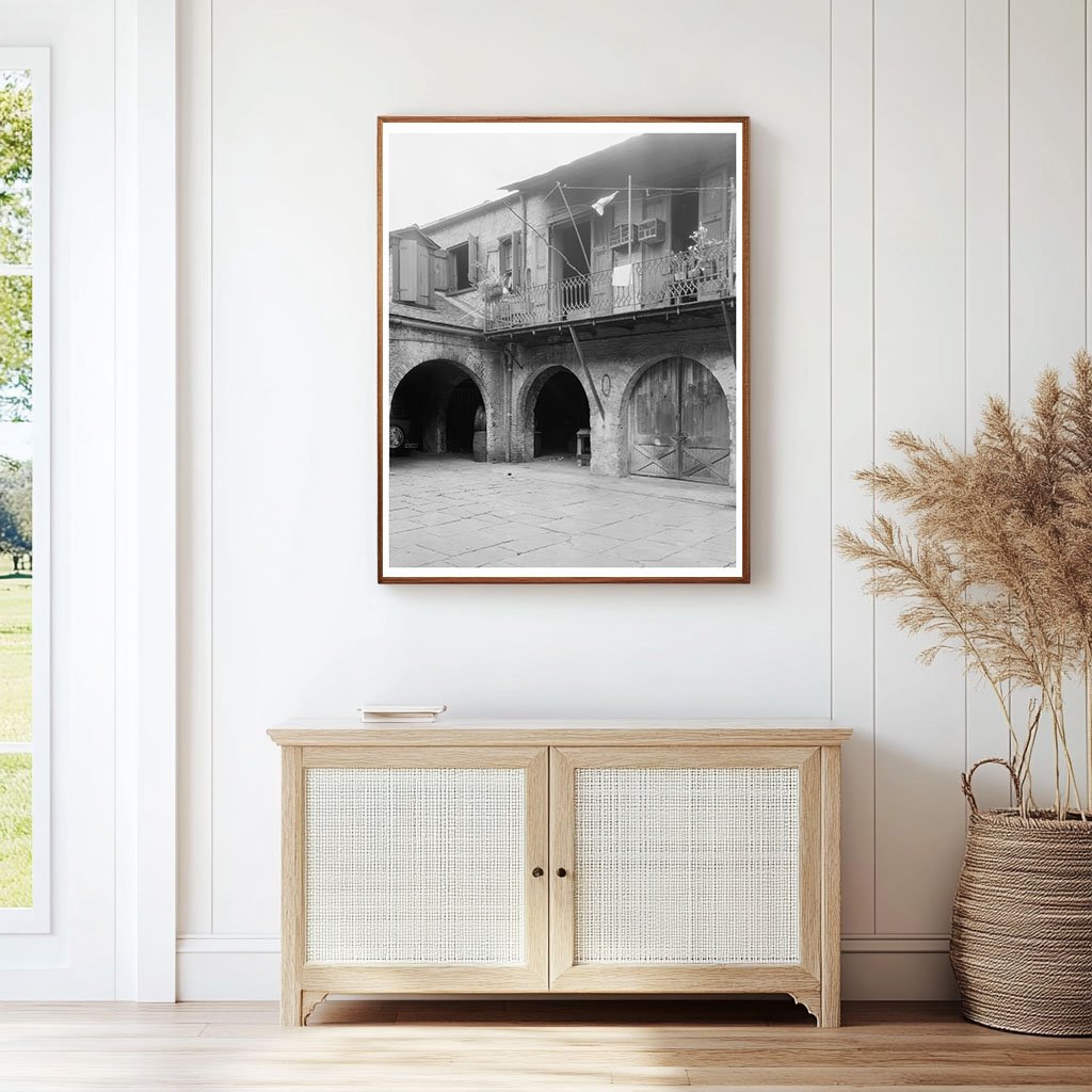 Spanish Court Architecture, New Orleans, LA, 20th Century