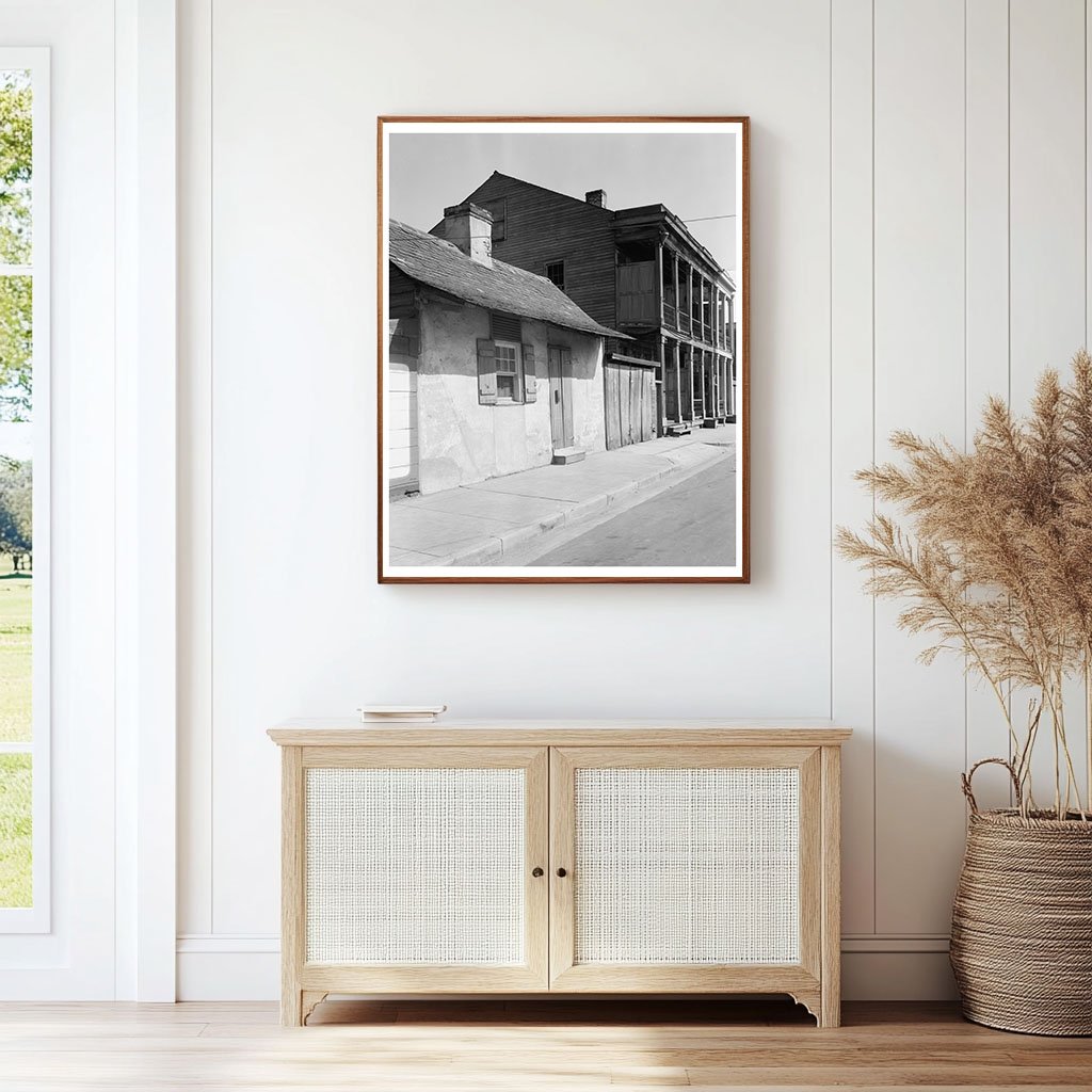 Vintage New Orleans Architecture Photo, Orleans Parish, 1900