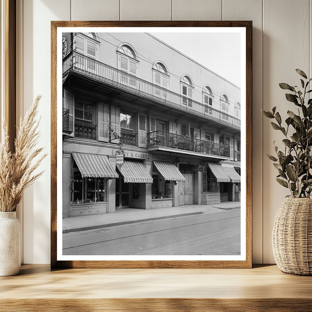 New Orleans Historic Building, Louisiana 1816 Photo