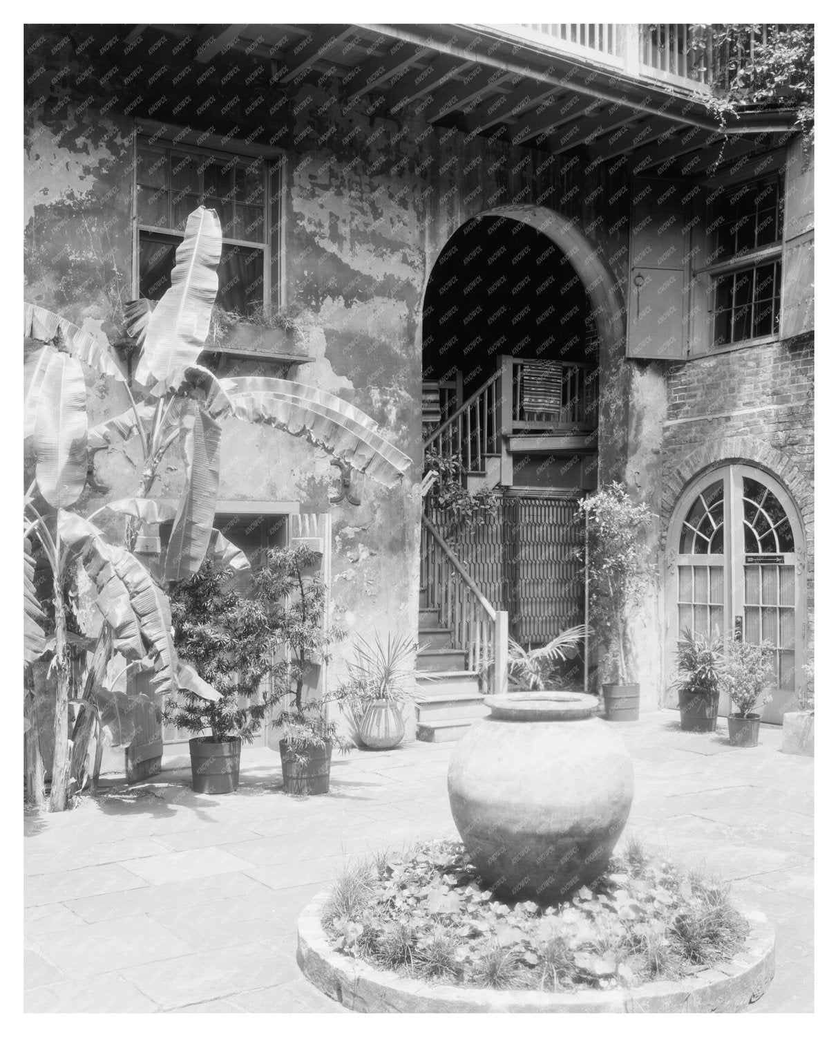 Historic Building in New Orleans, LA, 1816 Photograph